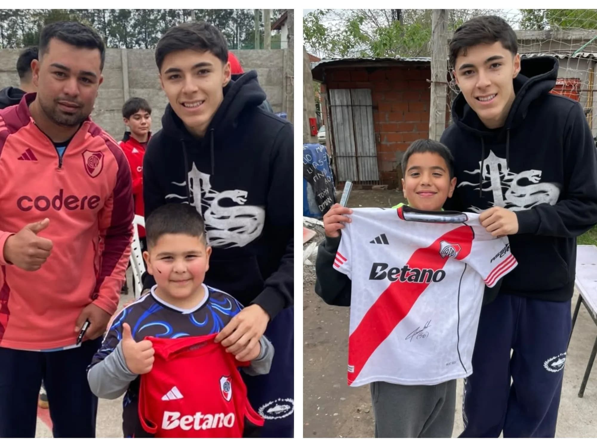 La visita sorpresa de Andrada en medio de su auspicioso presente en River