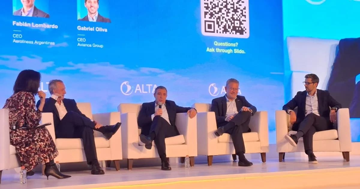 Fabián Lombardo, presidente de Aerolíneas Argentinas: “Hoy volamos y facturamos más con 2.200 empleados menos”