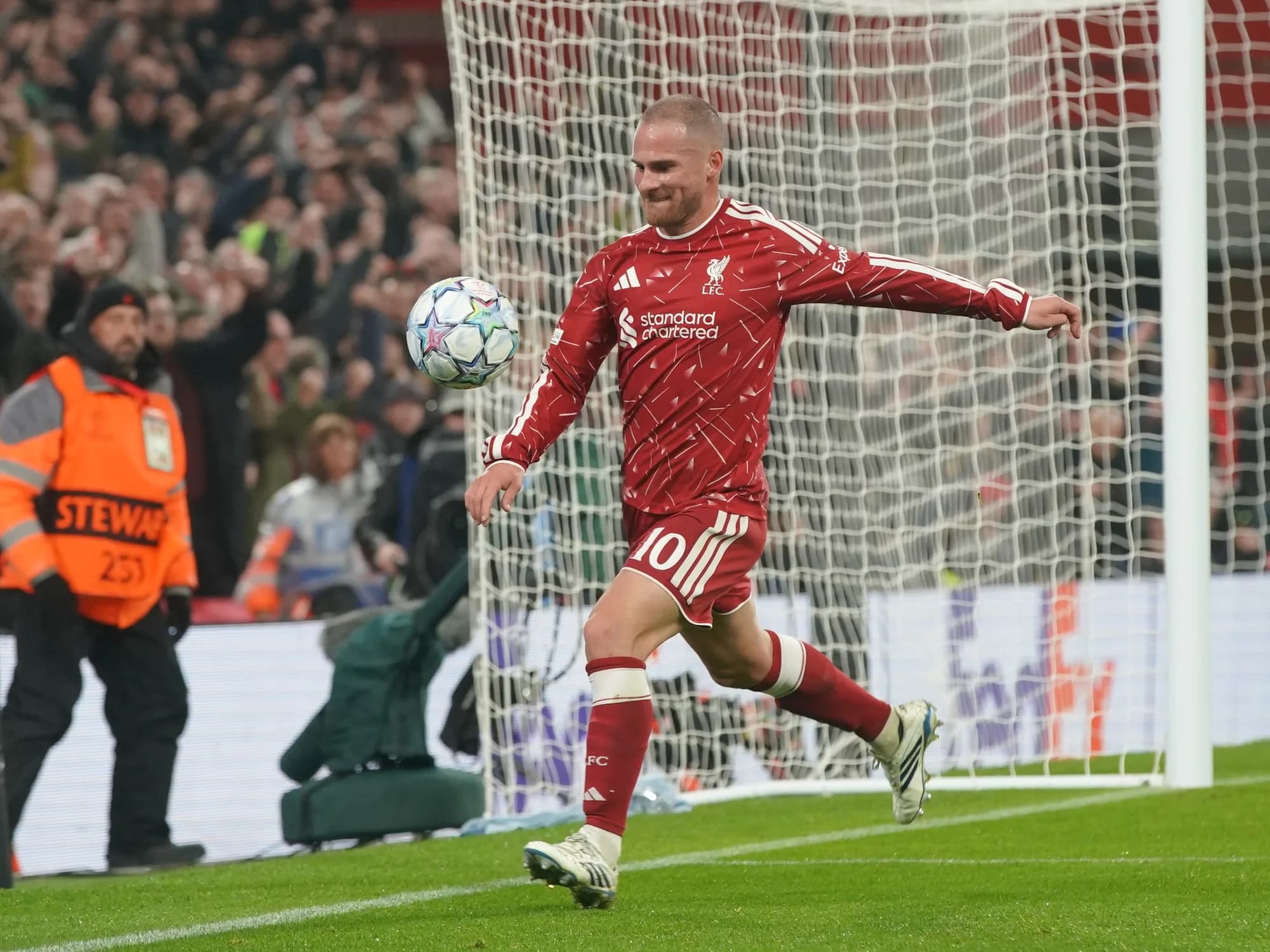 Liverpool vs. Villarreal, por la Champions League, EN VIVO: Doblete de Mac Allister y los Reds lo dan vuelta en Anfield