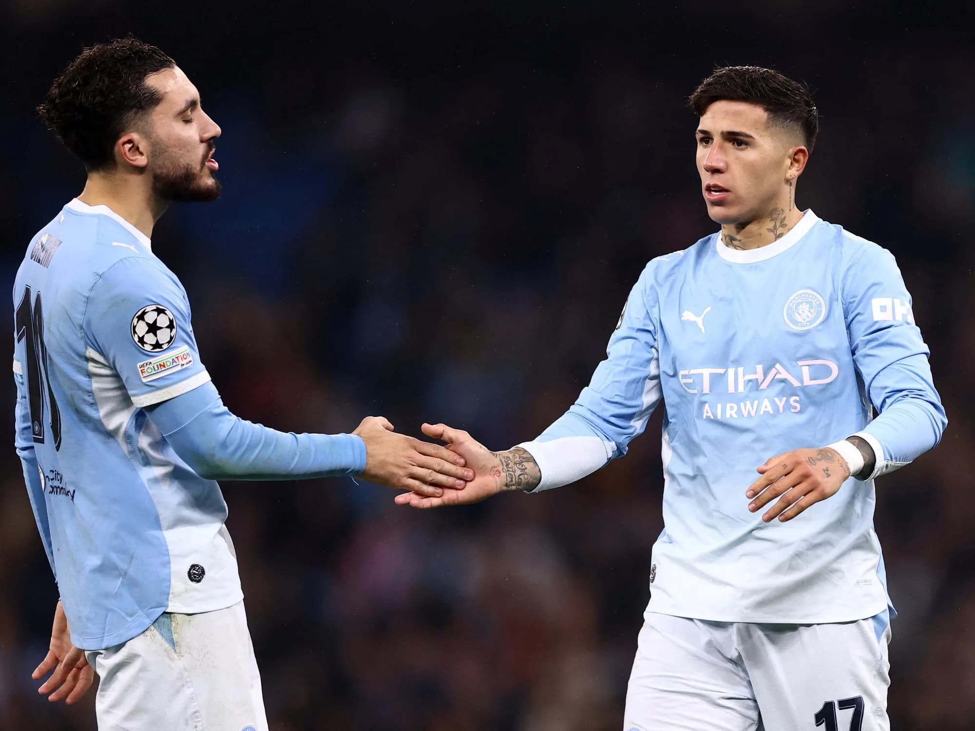 Manchester City vs. AEK Atenas, por la Champions League, hoy EN VIVO: los Ciudadanos de Enzo se florean