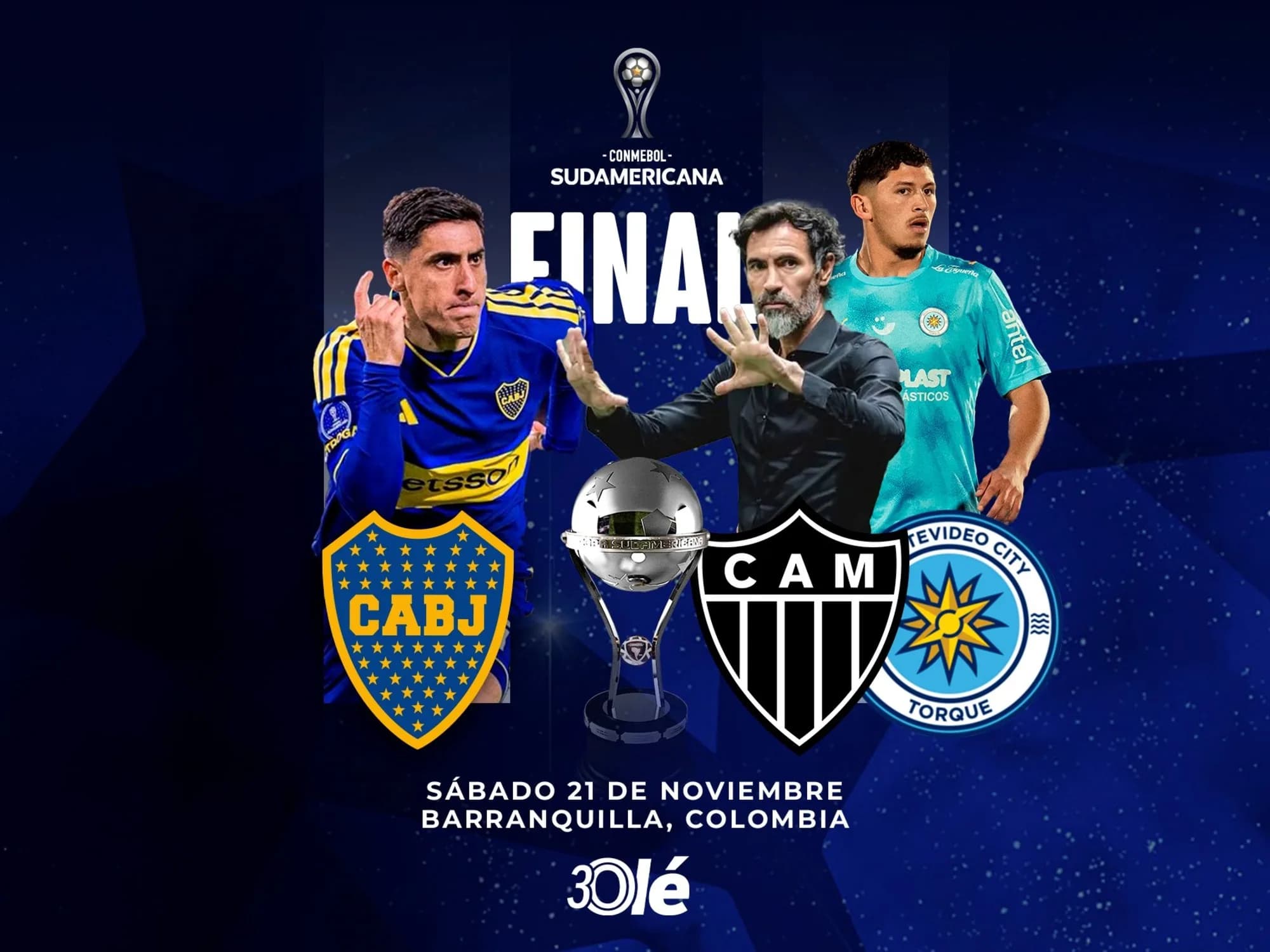 Boca espera por su rival: cuándo y dónde es la final de la Copa Sudamericana 2026