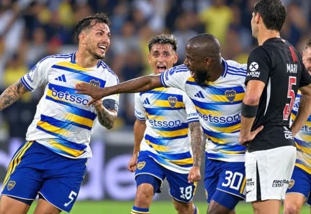 Copa Sudamericana: Una pincelada de Paredes le dio la clasificación a Boca a la final