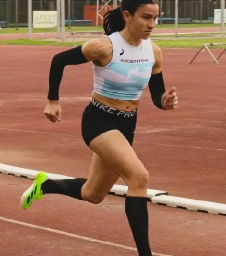 Paz Romero y su mejor marca