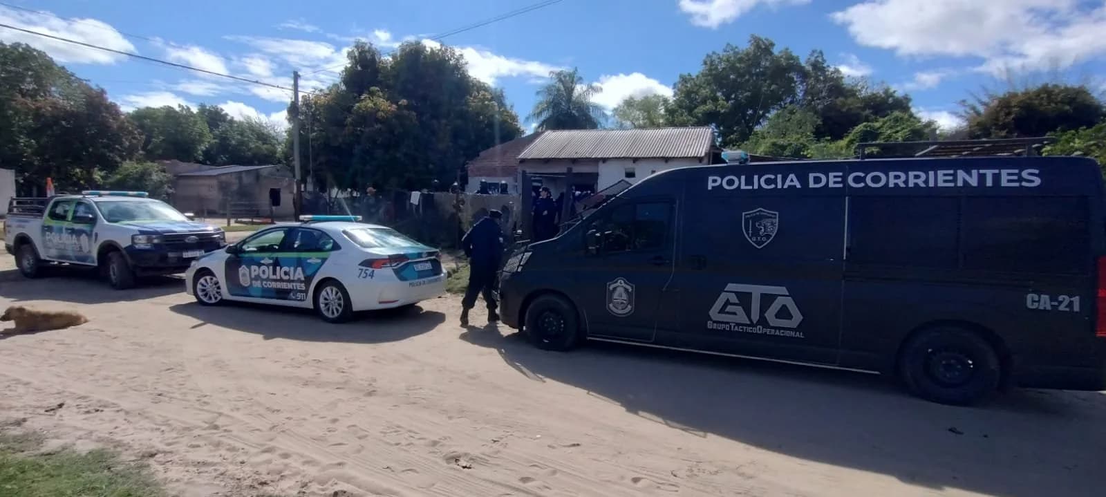 Cayeron tres personas por narcomenudeo en Corrientes: secuestraron cocaína y efectivo