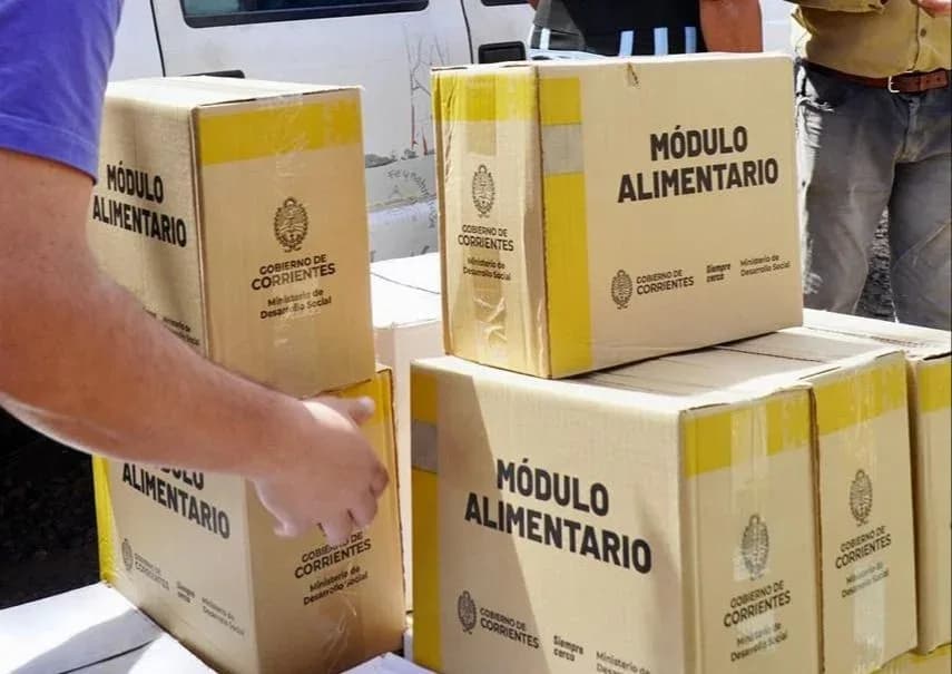 Crecida del Paraná: refuerzan la asistencia a familias de Itatí y Paso de la Patria