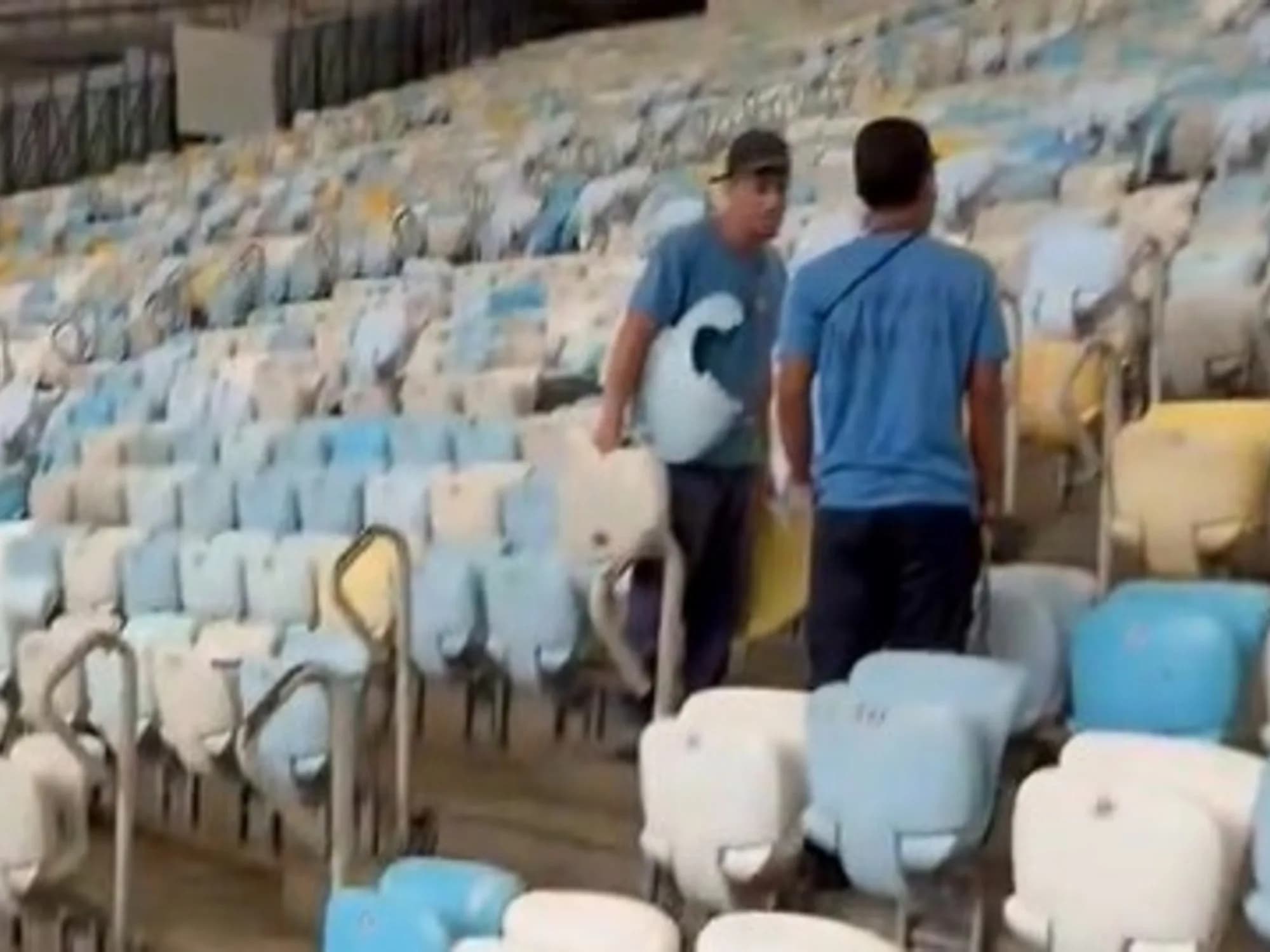 Flamengo denunció destrozos en el Maracaná tras Vasco-Boca a horas de recibir a Estudiantes
