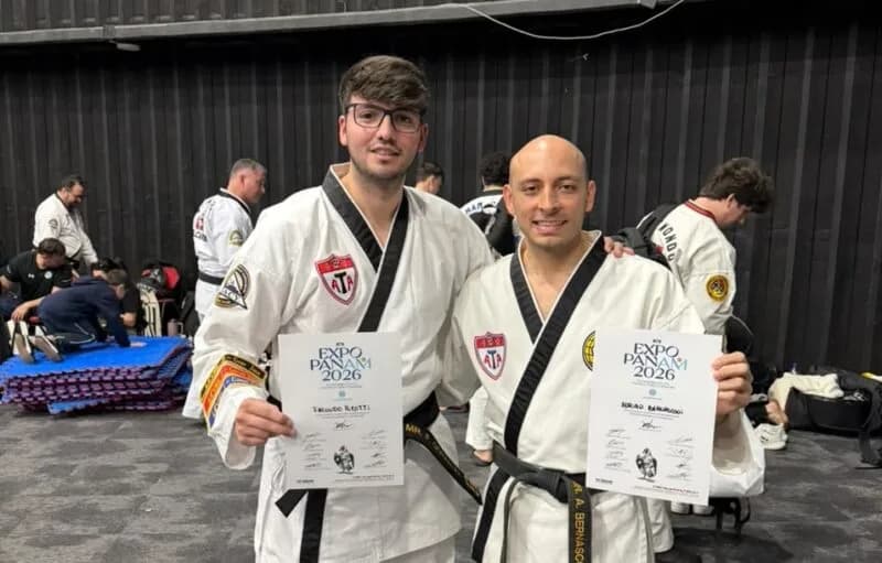 Instructores correntinos de la academia RMA se perfeccionaron en el Congreso Internacional de Taekwondo ATA