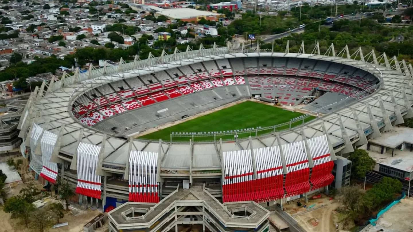 La transformación del estadio donde Boca jugará la final de la Sudamericana - TyC Sports