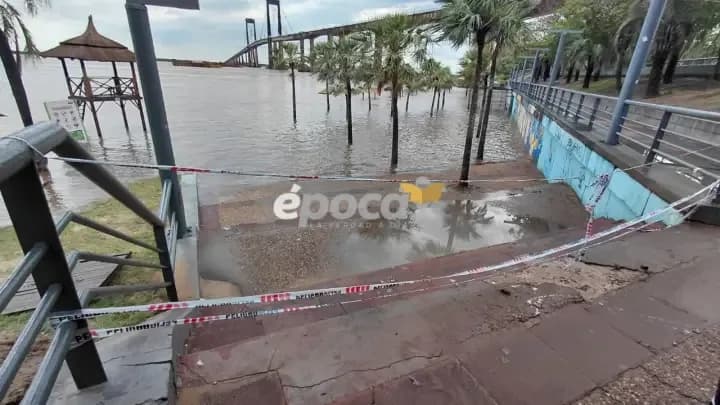 Crecida del Paraná: situación hídrica de 18 localidades correntinas