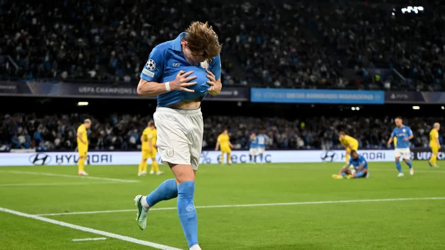 Lo operaron del corazón hace un mes, volvió y fue héroe en la Champions League con dos goles - TyC Sports