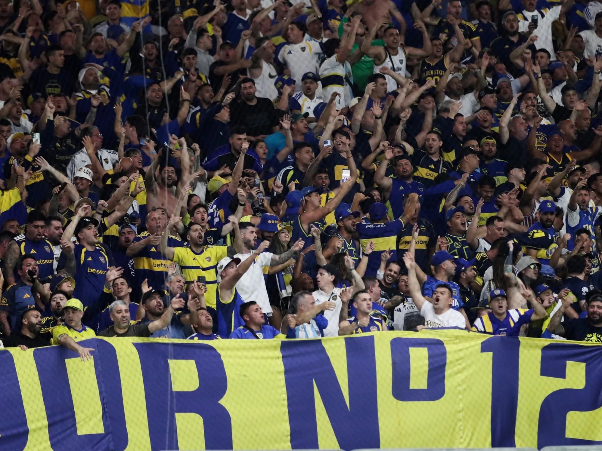 La locura por Boca que ya preocupa en Brasil antes de la final con Mineiro