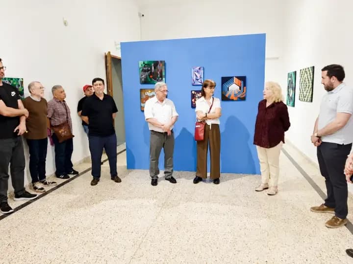 Dos artistas de Corrientes y Chaco se encuentran en una muestra de arte