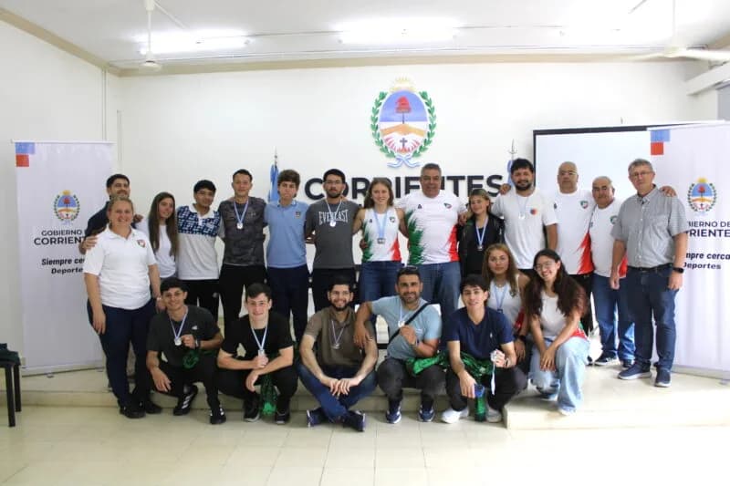 Terrile recibió a los seleccionados de hockey que brillaron a nivel nacional