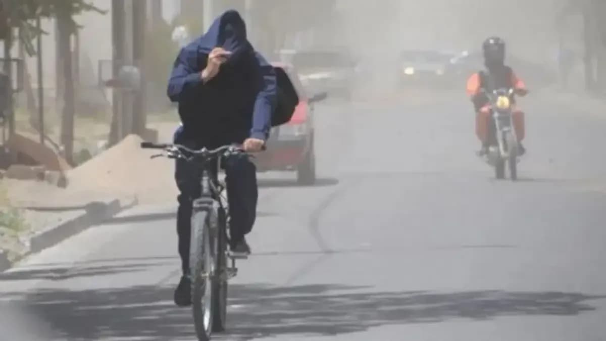 Hasta qué velocidad llegaron los vientos fuertes en Corrientes