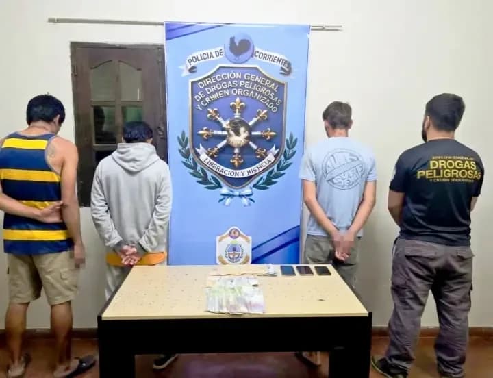 Desbaratan búnker de drogas: arrestos y secuestro de cocaína