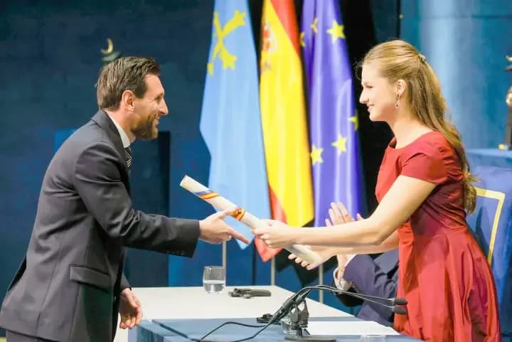 Lionel Messi recibió el Premio Princesa de Asturias de los Deportes 2026
