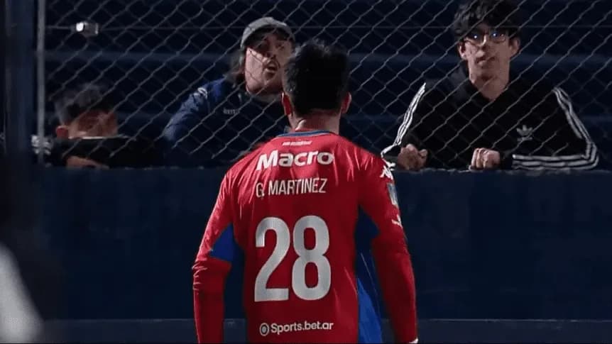 Clima caliente en Tigre: Pity Martínez se insultó con los hinchas - TyC Sports