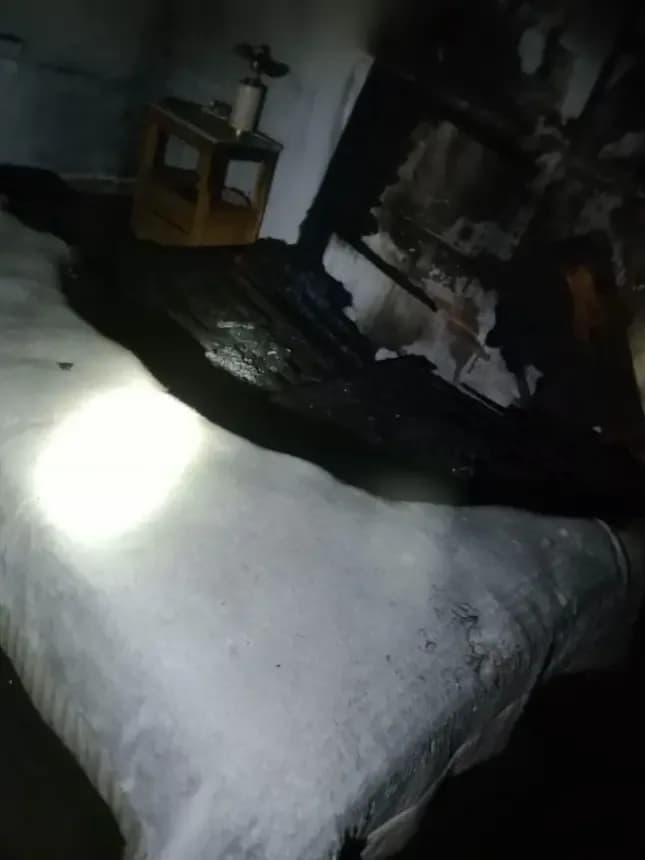 Se incendió una habitación de una vivienda en Corrientes