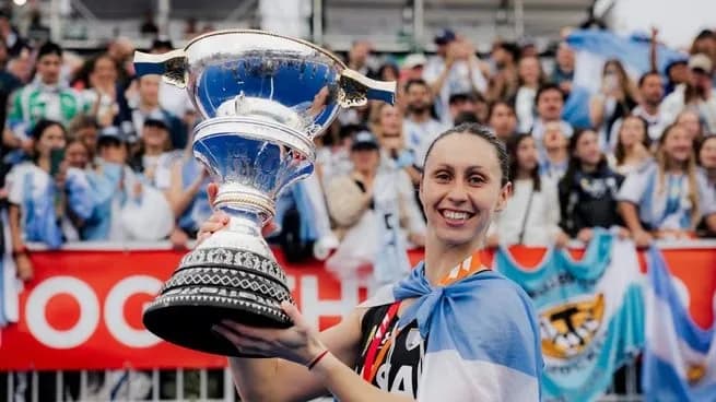 La mejor jugadora del mundo en el hockey es argentina