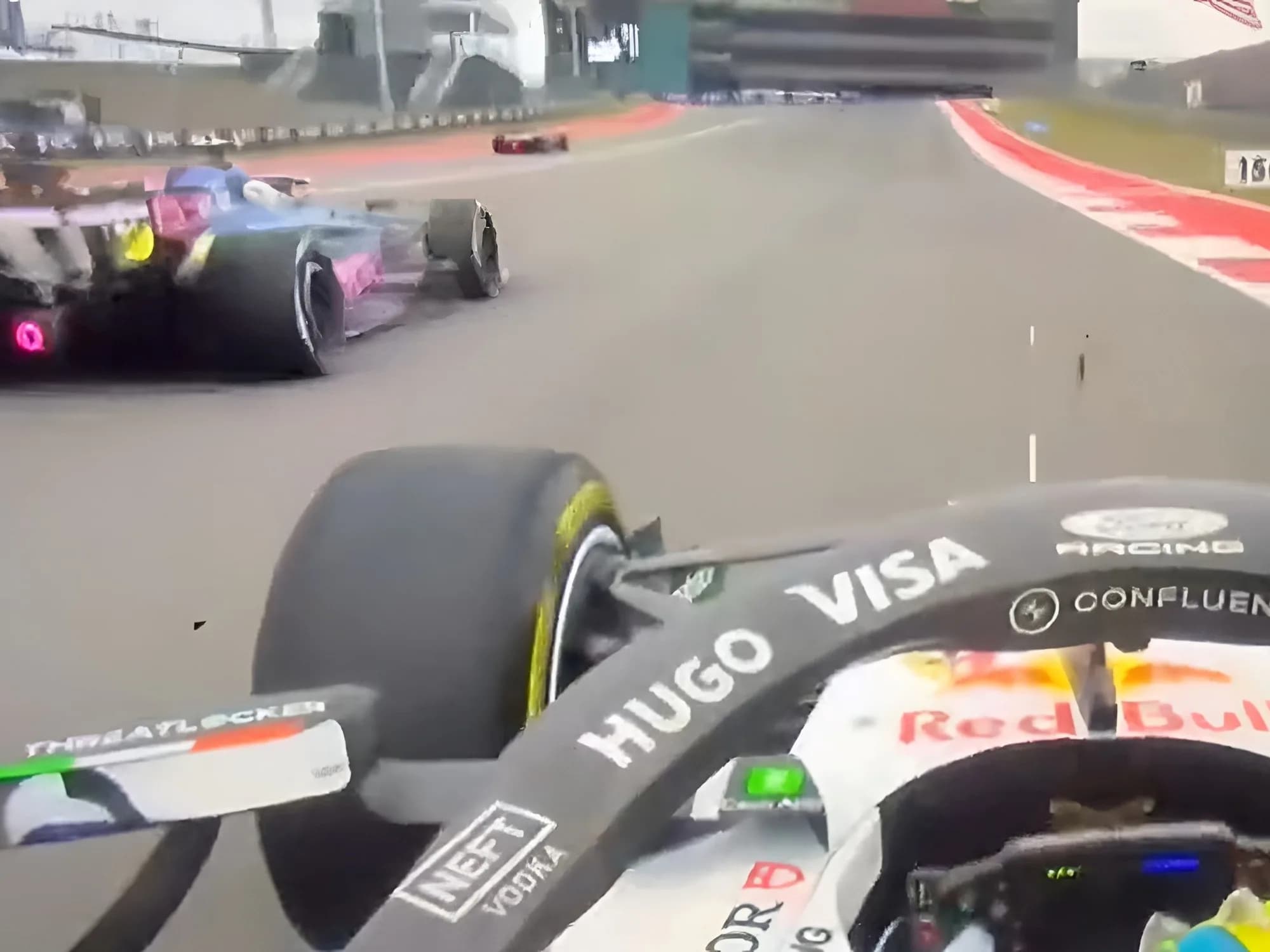 Video del abandono de Colapinto: el toque con Lindblad, con Gasly involucrado