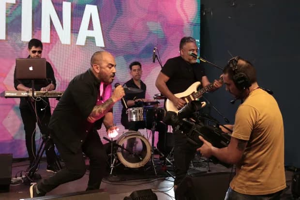 Se viene otra súper edición del Corrientes Cumbia Virtual con el grupo G-latina cantando cumbia