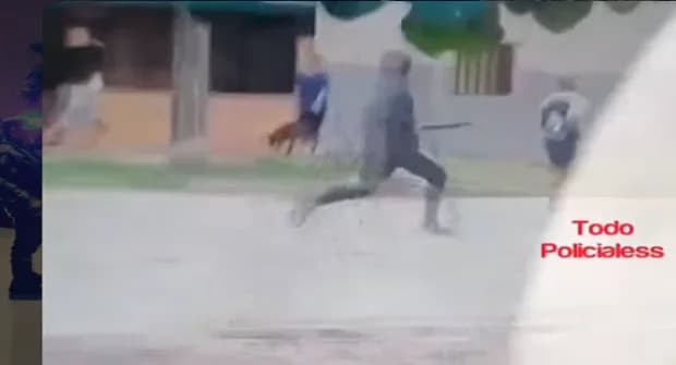 Con machetes y hondas: así fue otra pelea entre "pandillas" en un barrio de Corrientes