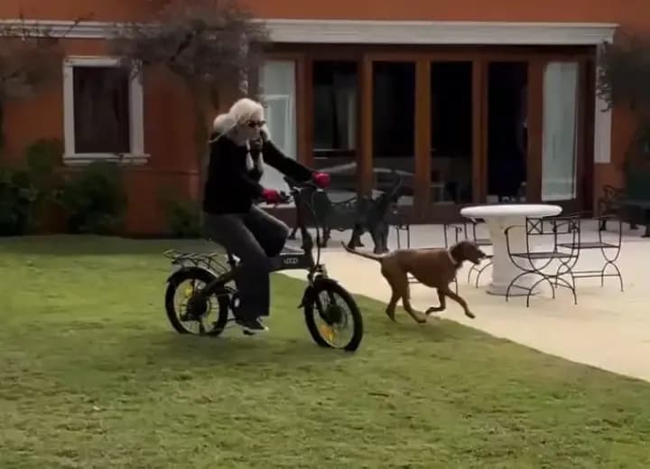 Susana Giménez se compró una bicicleta, lanzó una frase desopilante y causó furor en las redes