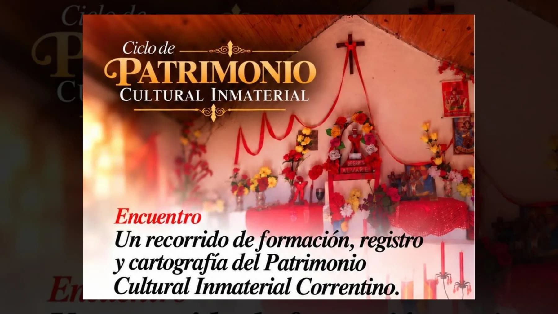 Presentan instrumentos para documentar los saberes y tradiciones de Corrientes