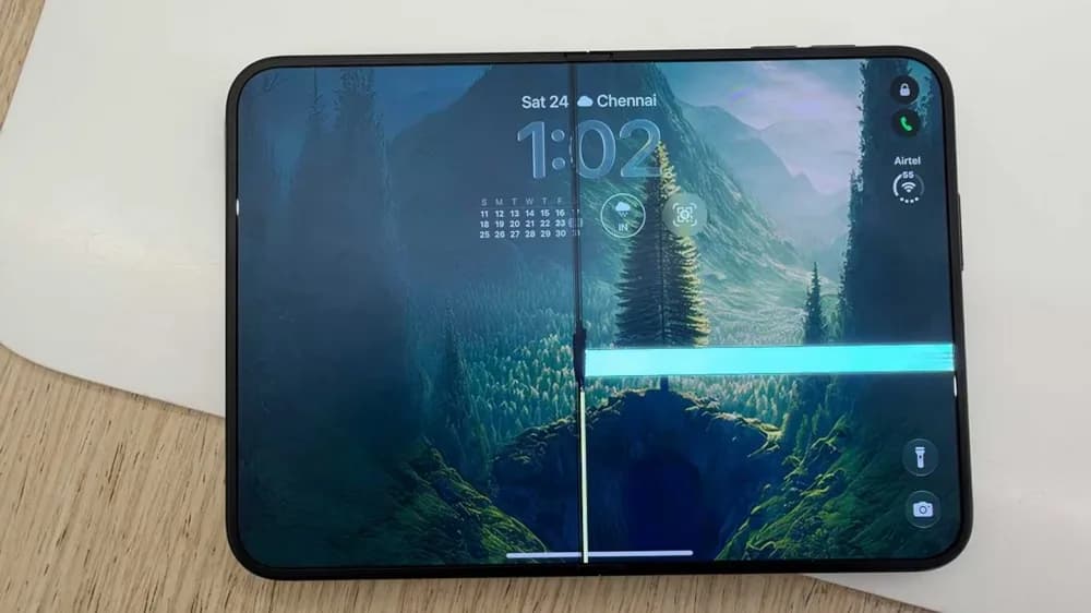Papelón para Apple: denuncian que la pantalla del iPhone plegable se rompe
