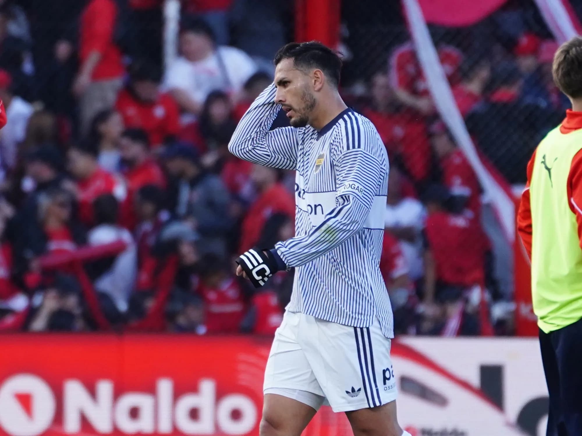 Paredes gurú: la predicción del capitán de Boca segundos antes del gol a Independiente