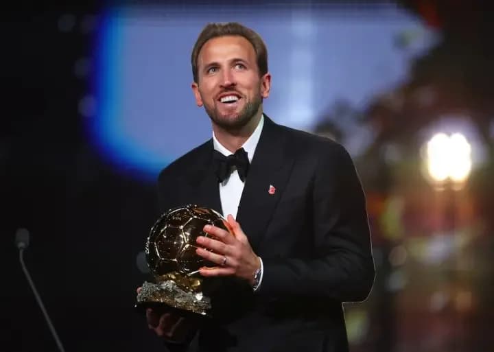Harry Kane ganó el Balón de Oro 2026 y Messi quedó quinto