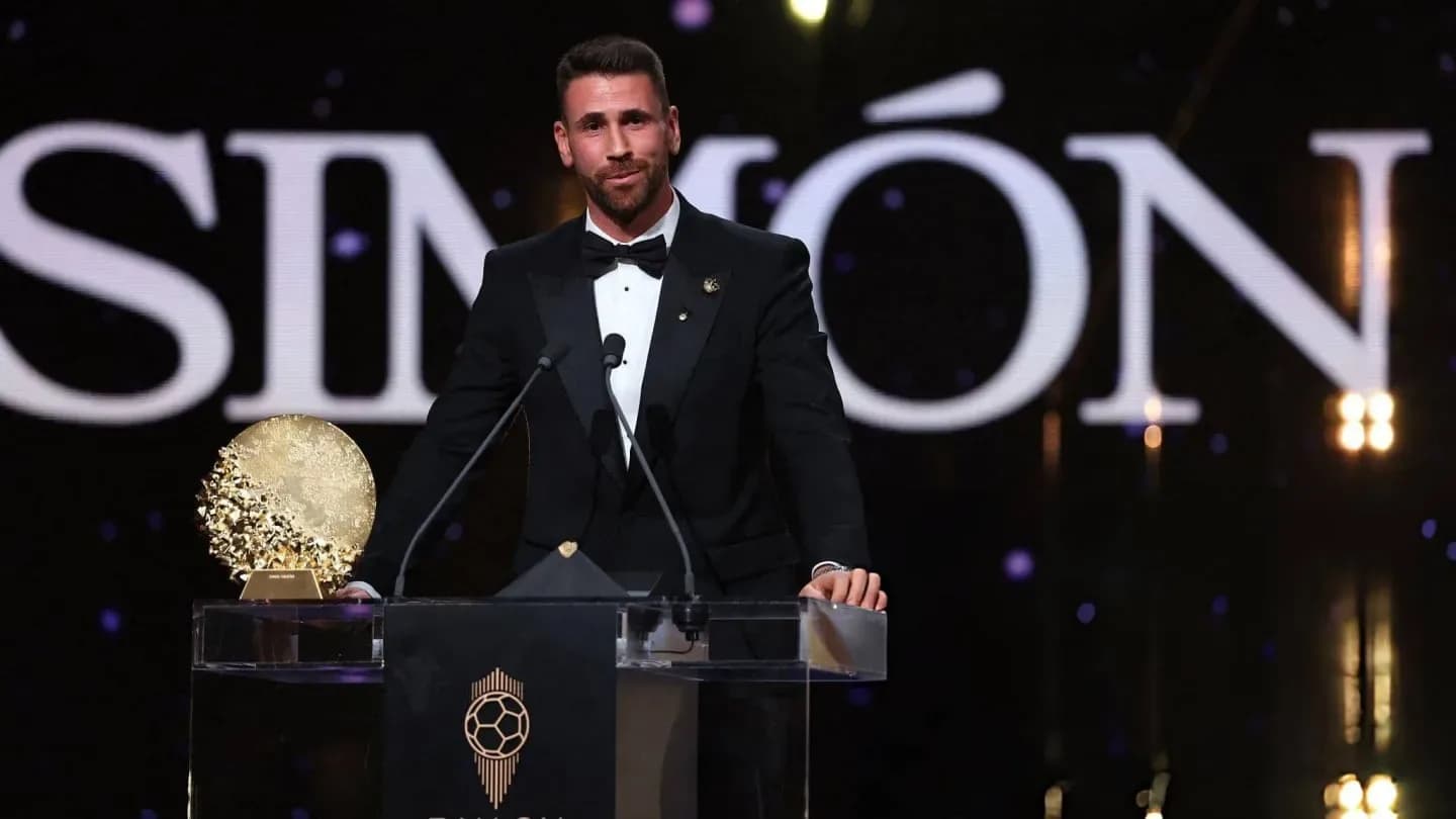 Unai Simón obtuvo el Trofeo Yashin 2026: qué es y todos los ganadores - TyC Sports