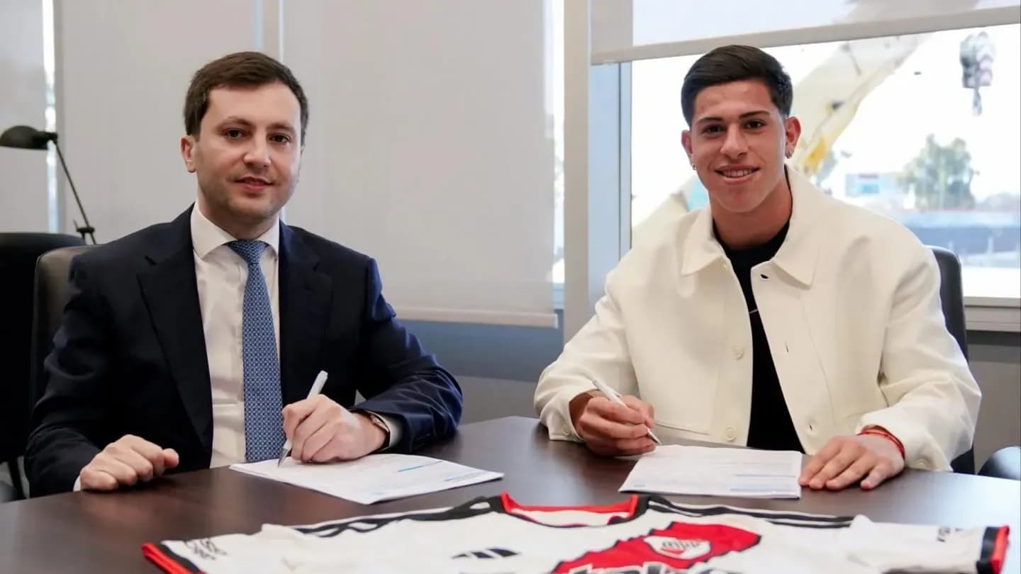 River le renovó el contrato a una de sus joyas de inferiores - TyC Sports