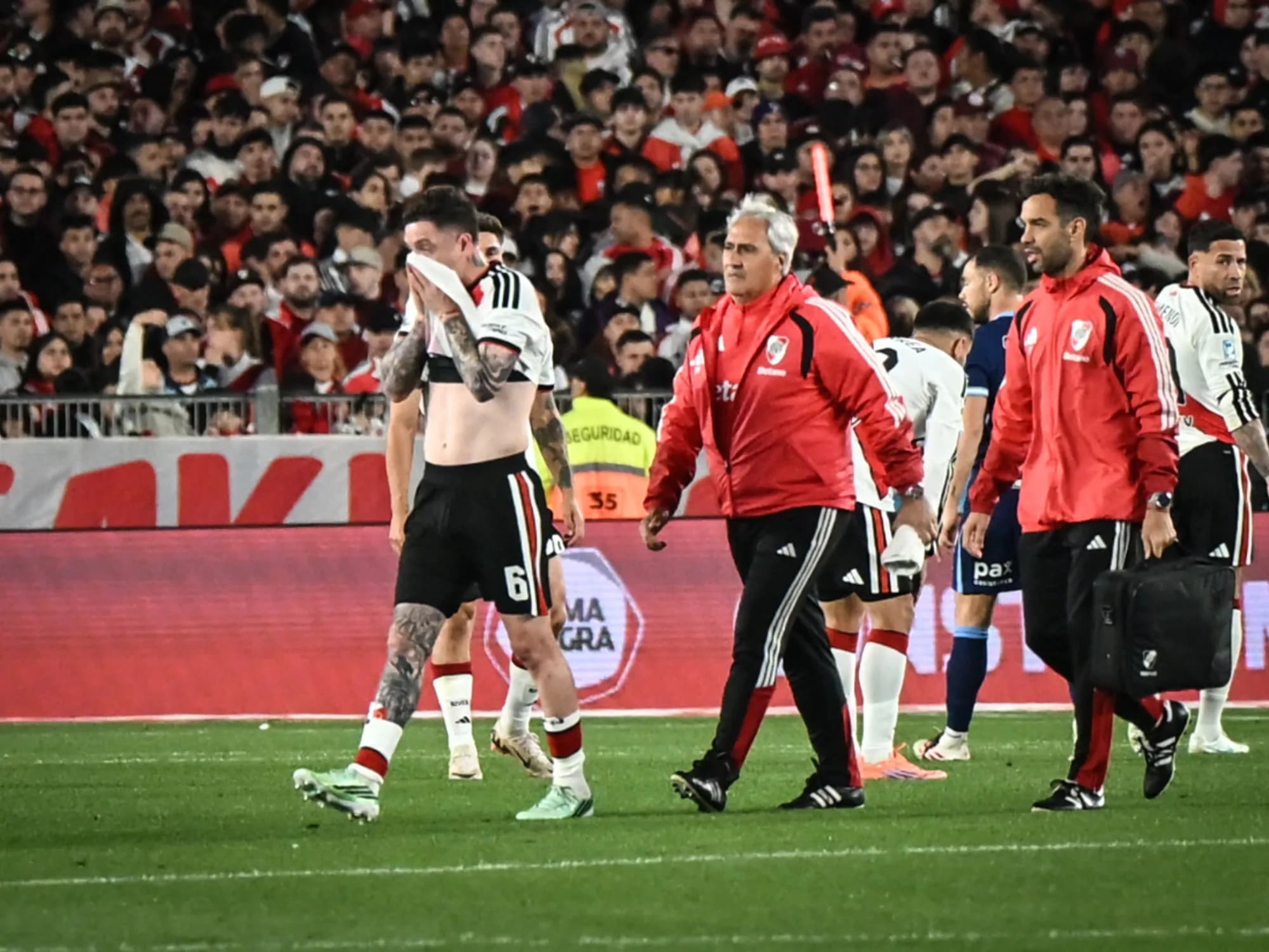 Alivio en River por los estudios que se hizo un titular antes del superclásico