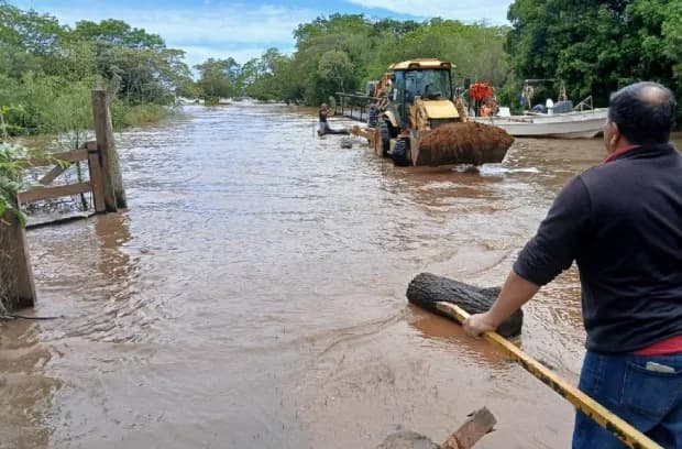 Inundaciones en Corrientes: en Isla Apipé esperan el pico para diciembre y anticipan "un 50% del territorio bajo el agua"