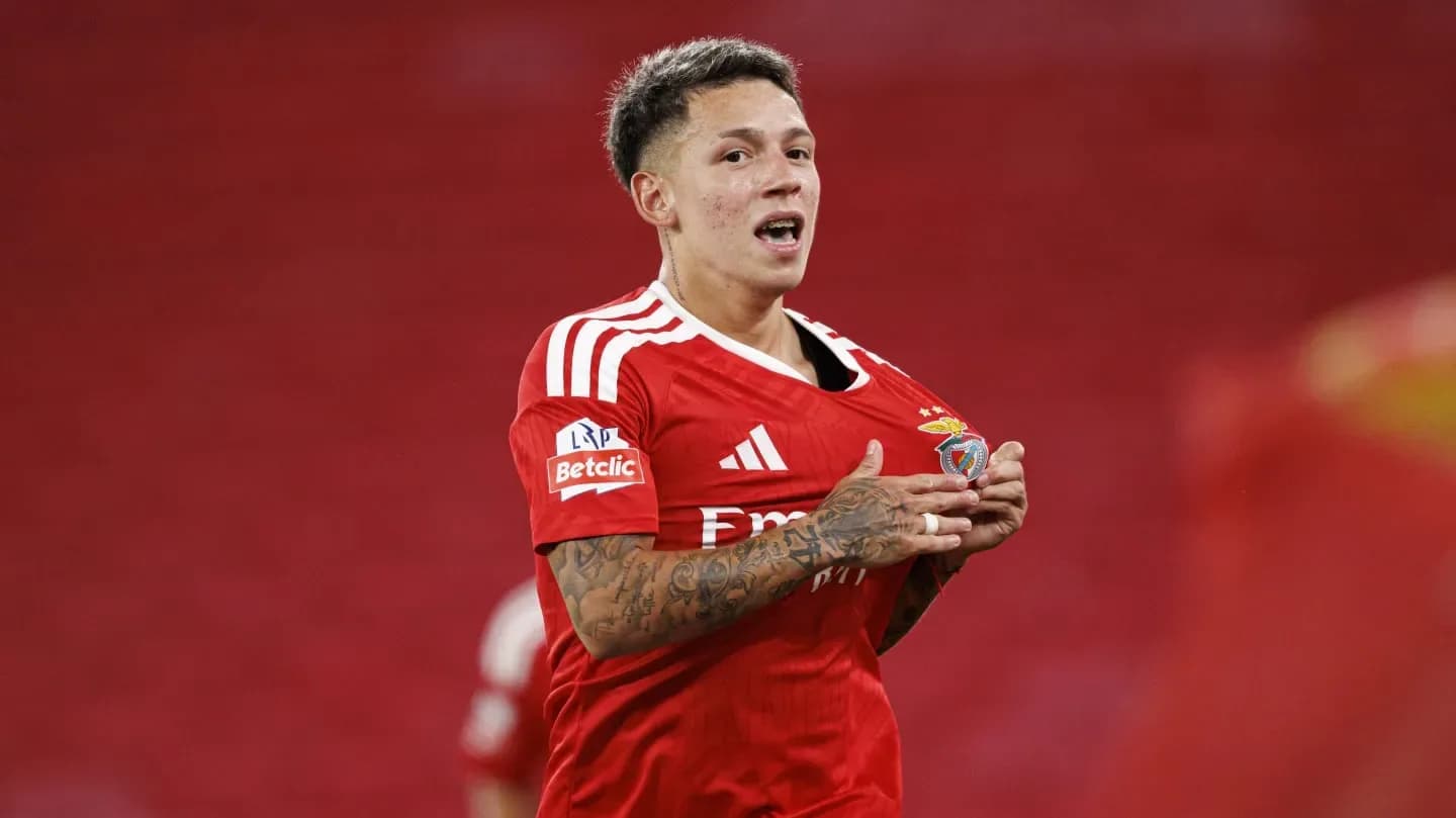 El tremendo presente de Prestianni en Benfica: goles, asistencias y figura - TyC Sports