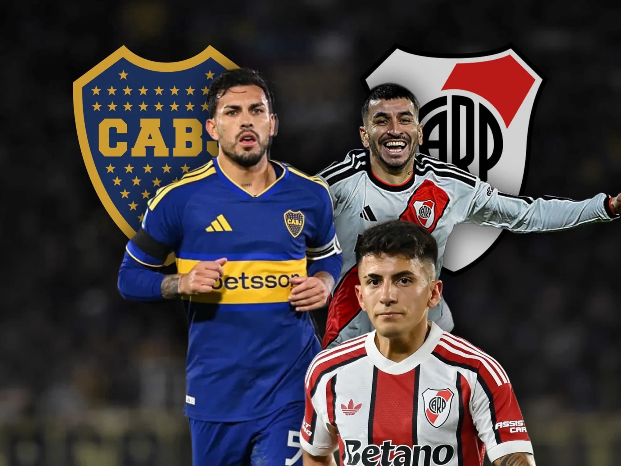 Un Boca-River en clave Selección: Paredes vs. Almada y Correa