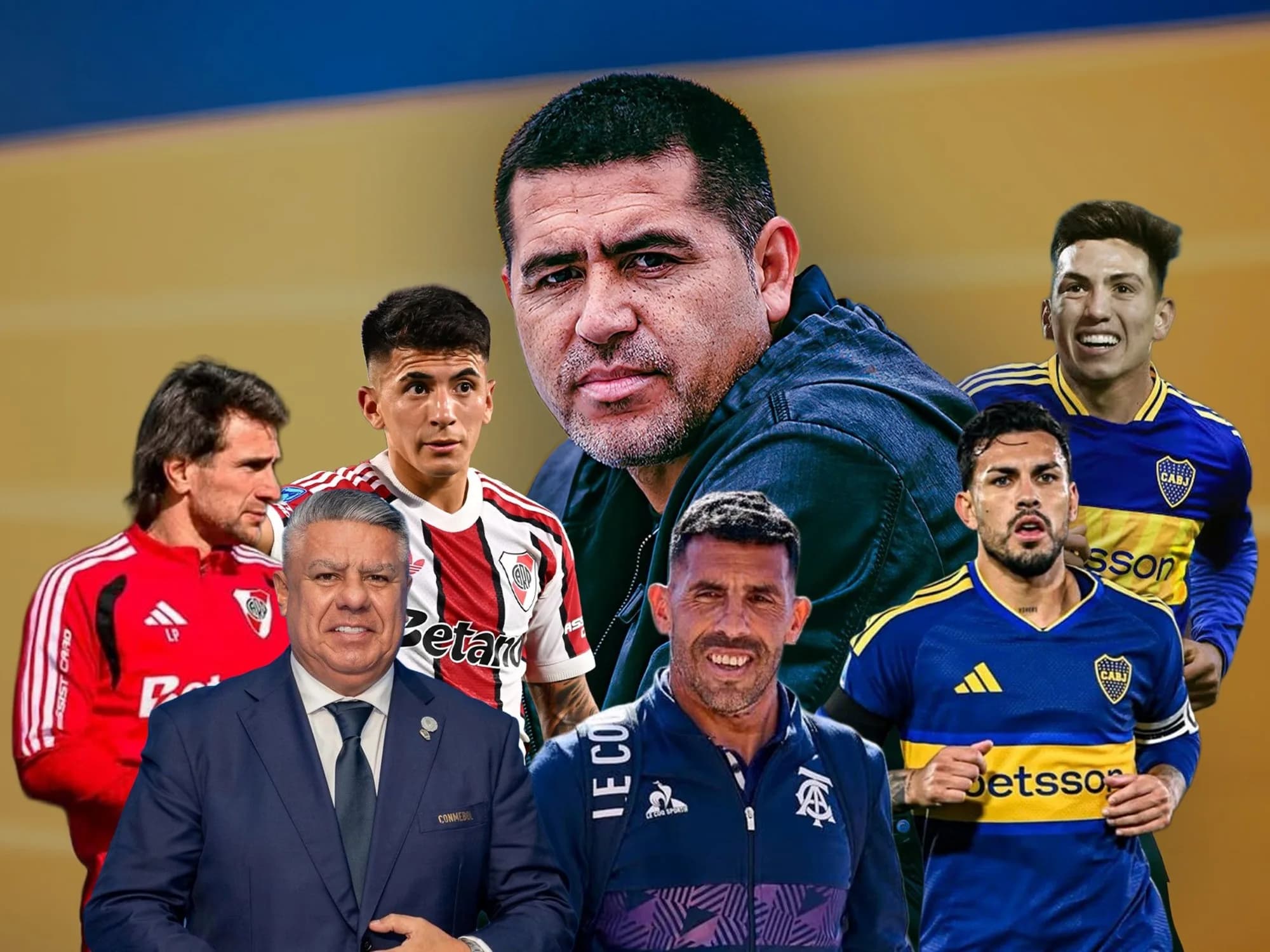 Uno por uno, los 22 personajes de los que habló Riquelme en la madrugada del martes