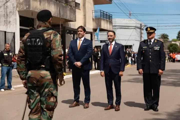 El Gobernador acompañó los 145 años de la ciudad de Sauce