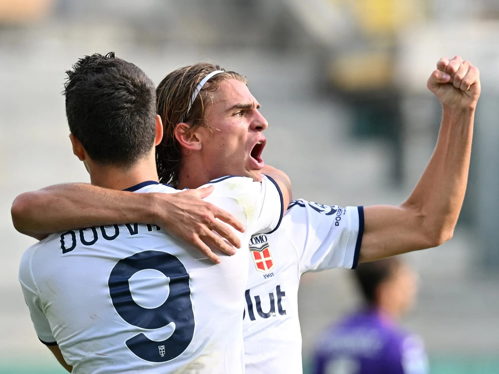 Grande, pibe: asistencia y gol de Nico Paz para la remontada de Como