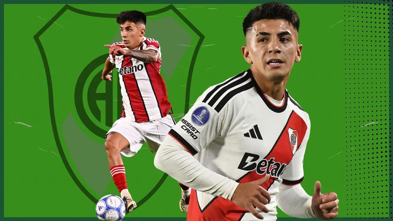 Almada y su gran oportunidad en River: su primer Superclásico en la Bombonera