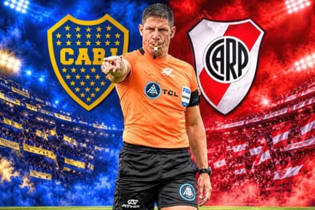 Oficial: Nicolás Ramírez dirigirá el Superclásico entre Boca y River en La Bombonera