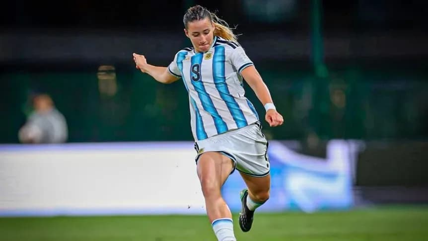 Su papá fue goleador, juega en River y es la figura de la Selección Argentina Sub-17 en el Mundial - TyC Sports