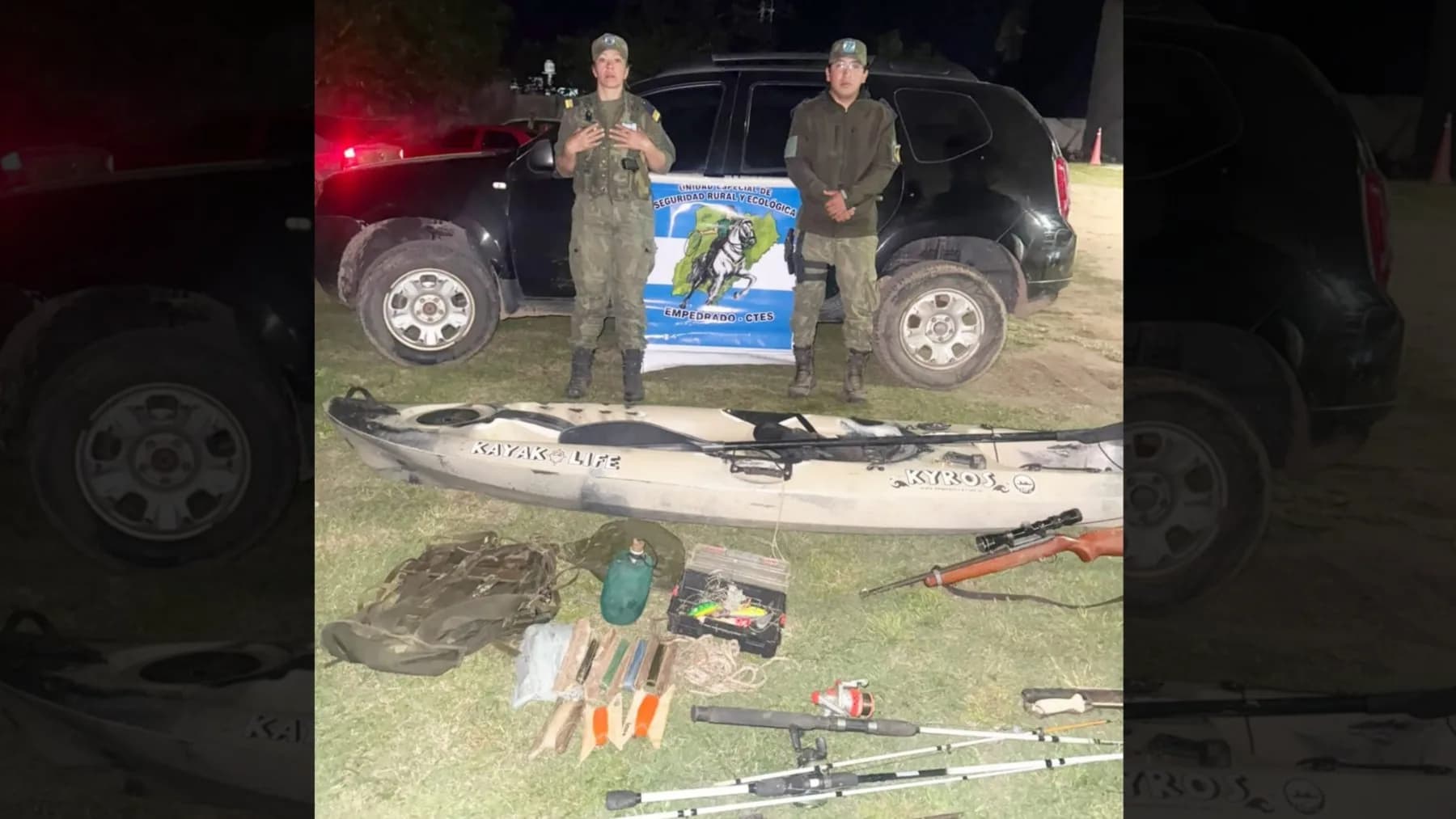 Corrientes: fue detenido por portar una carabina con mira telescópica sin documentación