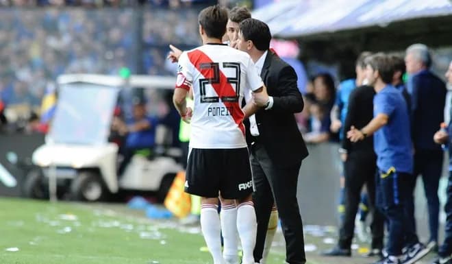 La frase retro de Ponzio sobre cómo preparar un superclásico siendo capitán de River