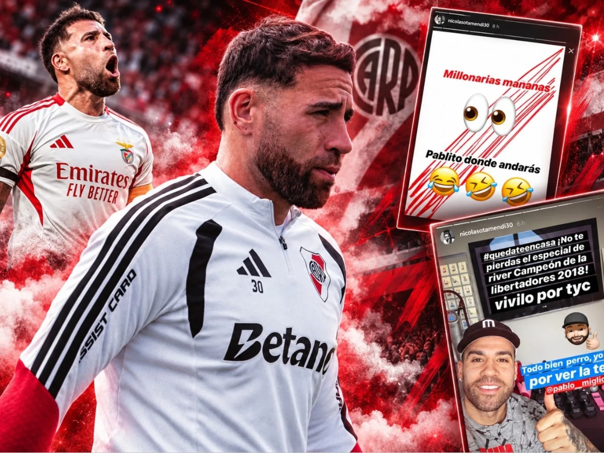 La particular historia de Otamendi con Boca y el Súper que soñaba jugar