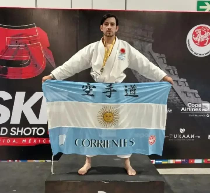 El correntino Barrios Baranda, campeón mundial en México