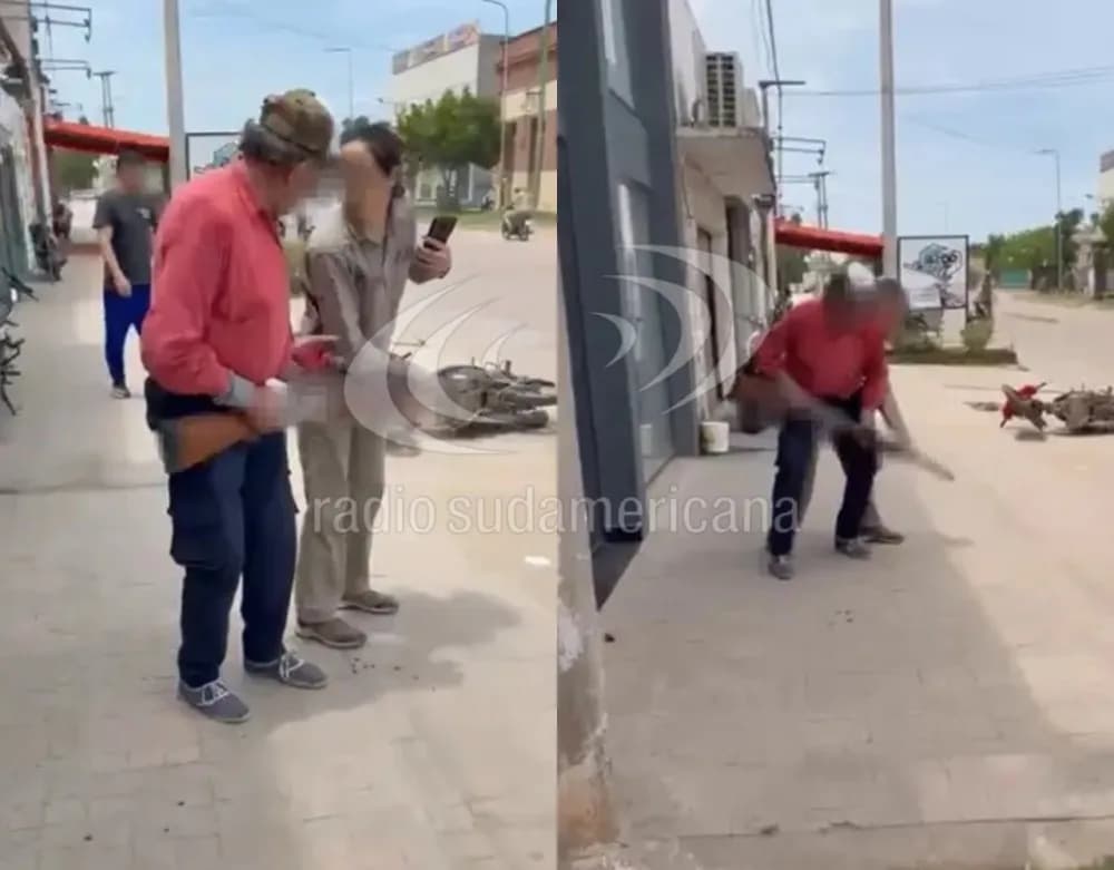 Vas a matar a alguien: un hombre fue detenido por amenazas a su hijo
