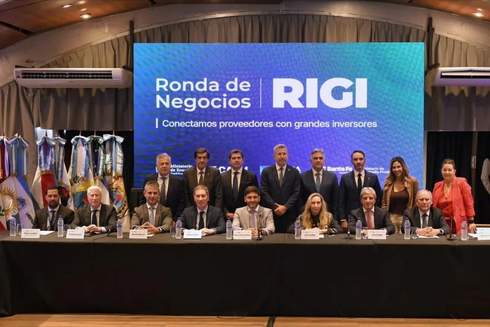 Valdés participó de la primera Ronda de Negocios RIGI en Rosario