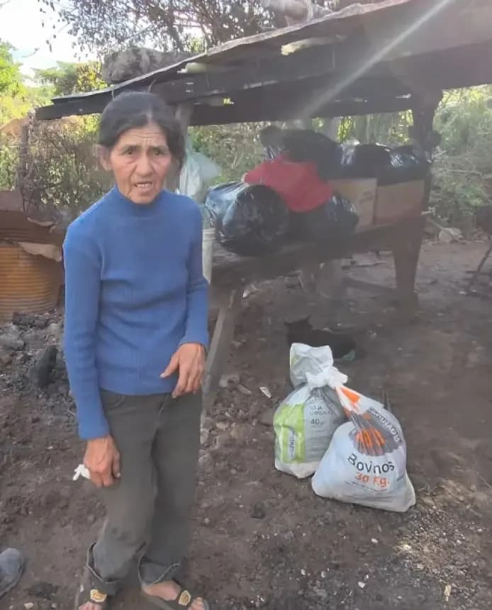 El Sombrero: campaña solidaria para ayudar a una anciana y su nieto